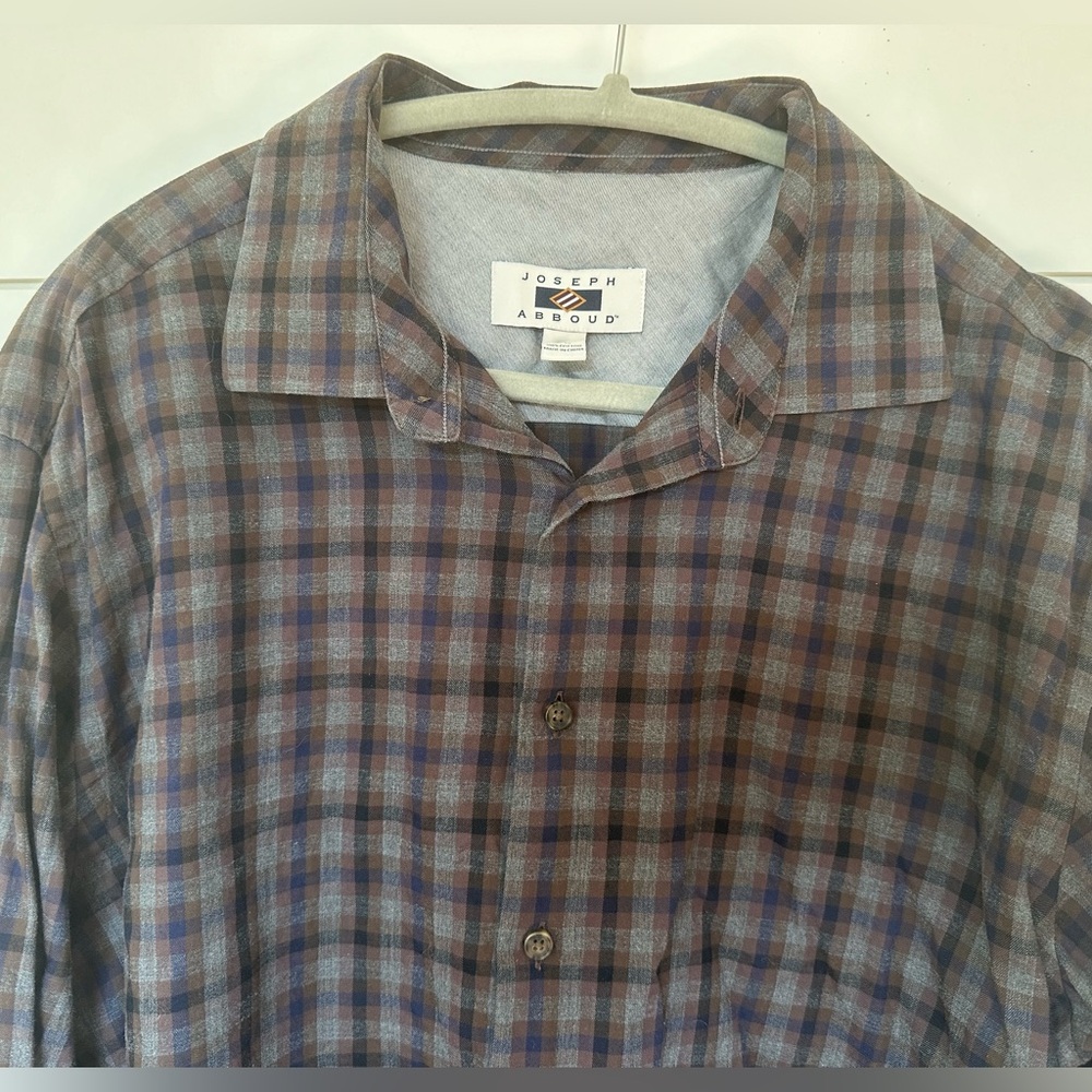 Joseph Abboud XL Long Sleeve Men’s Shirt 100% Cotton